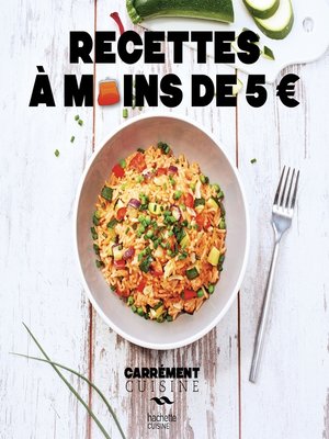 cover image of Recettes à moins de 5 euros